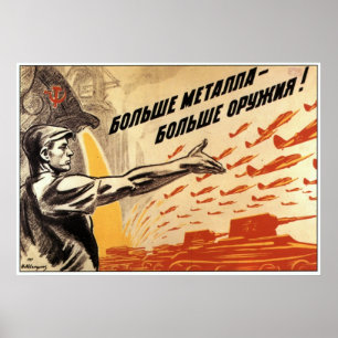 Affiches URSS CCCP Guerre froide Union soviétique Propagati