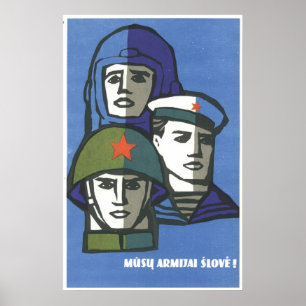 Affiches URSS CCCP Guerre froide Union soviétique Propagati
