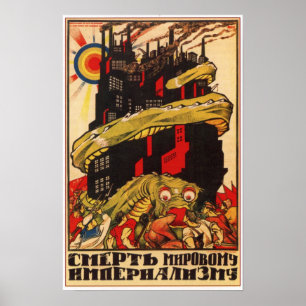Affiches URSS Propagande bolchevique soviétique 1919