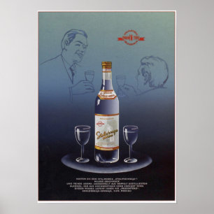 Affiches URSS Stolichnaya Vodka Publicité 1965