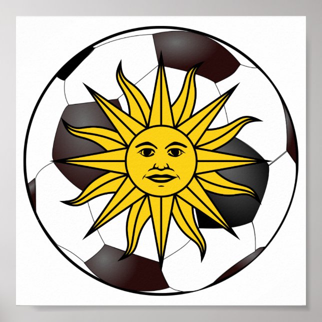 Affiches Uruguay "Soleil de Mai" (Devant)