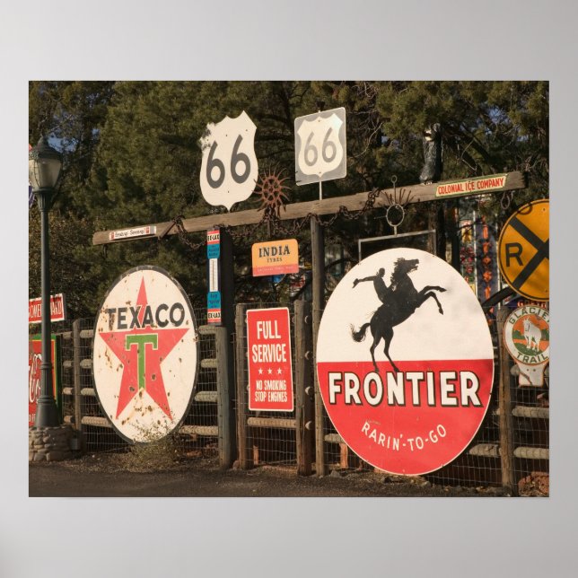 Affiches USA, Arizona, Sedona: Antique Advertising Signs (Devant)