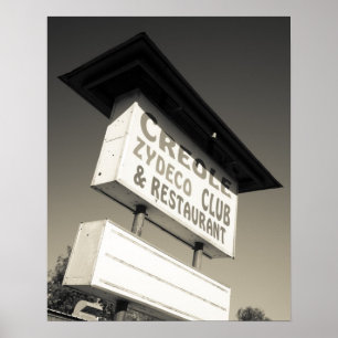 Affiches USA, Louisiana, Henderson. Creole Zydeco Music