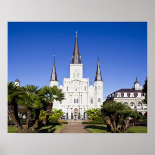 Affiches USA, Louisiane, Nouvelle-Orléans. Quartier françai