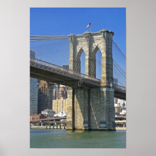Affiches USA, New York, New York. Pont Brooklyn