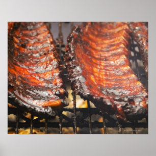 Affiches USA, New York, New York, Spareribs sur