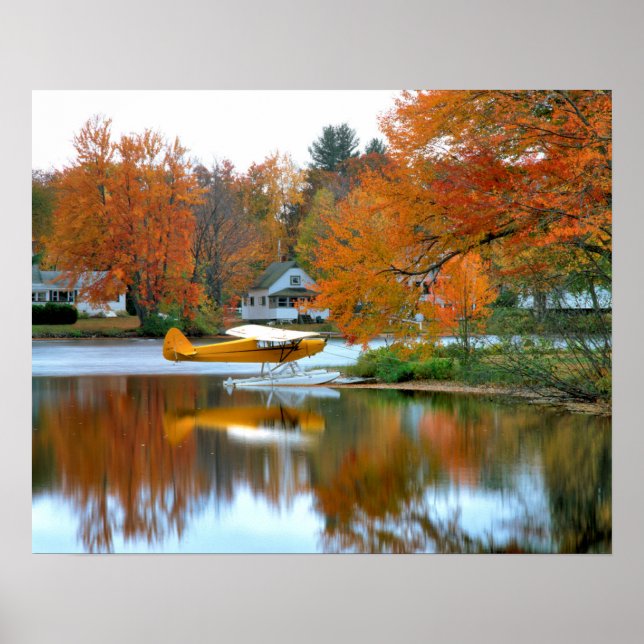 Affiches USA, Nouvelle-Angleterre, New Hampshire. Plan flot (Devant)