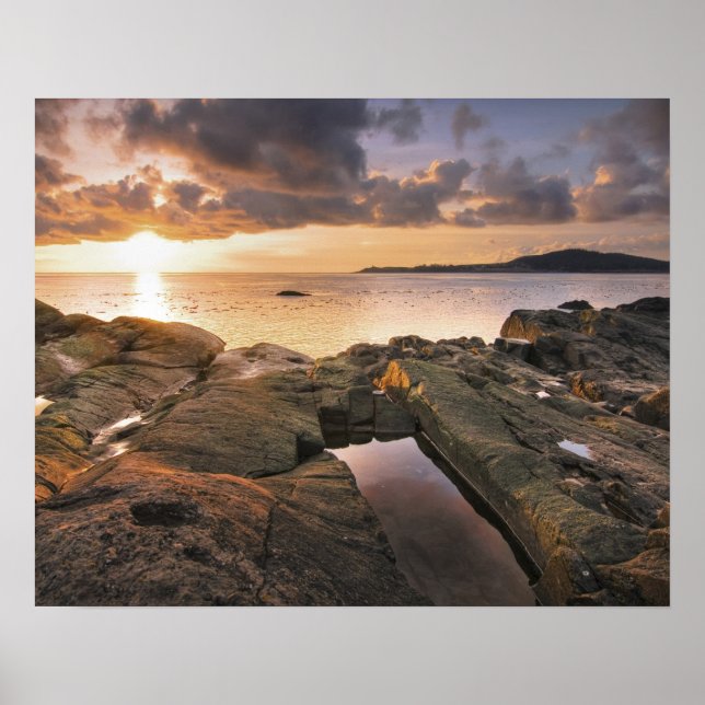 Affiches USA, Washington, San Juan Islands.  A dramatic 2 (Devant)