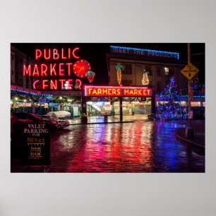 Affiches USA, Washington, Seattle, Pike Place Market