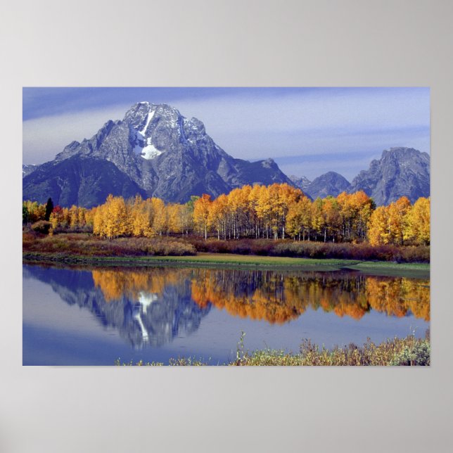 Affiches USA, Wyoming, Grand Teton National Park. Mt. (Devant)