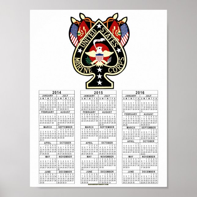 AFFICHES USMC (Devant)