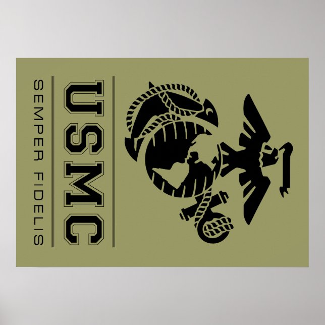 Affiches USMC Semper Fidelis [Semper Fi] (Devant)