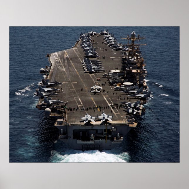 Affiches USS Abraham Lincoln (CVN 72) (Devant)