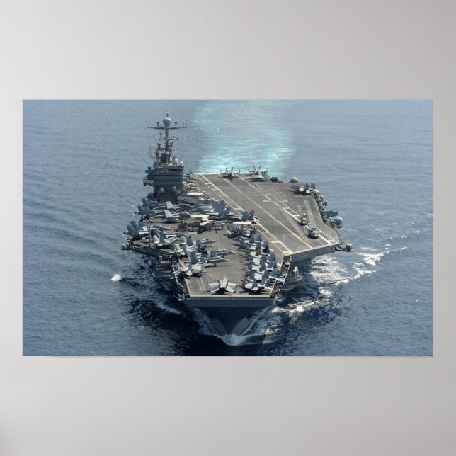 Affiches USS Abraham Lincoln (CVN 72) (Devant)