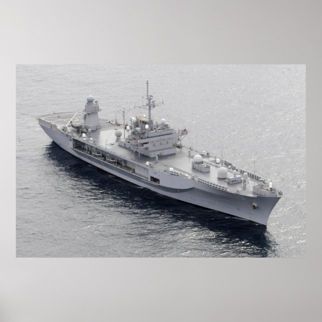 Affiches USS Blue Ridge (LCC 19) (Devant)