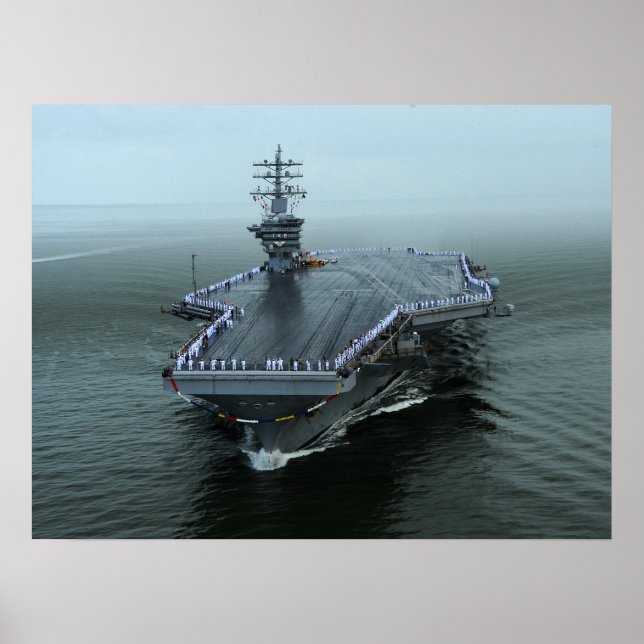 Affiches USS Dwight D. Eisenhower (CVN 69) (Devant)