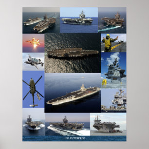 Affiches USS Enterprise Collage