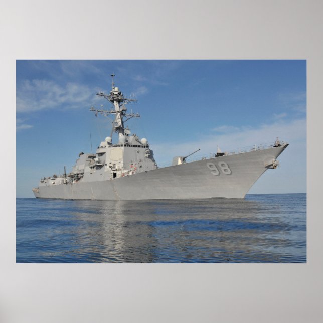 Affiches USS Forrest Sherman (DDG 98) (Devant)