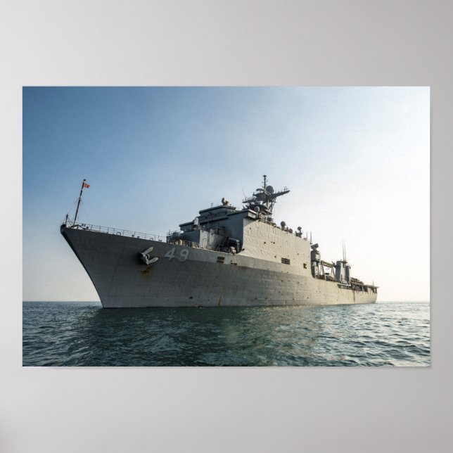 Affiches USS Harpers Ferry (LSD 49) (Devant)