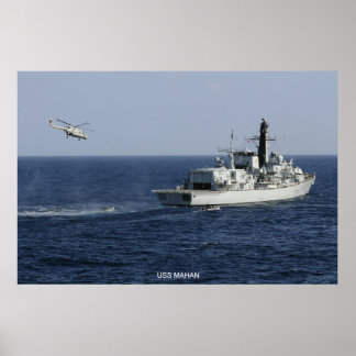 Affiches USS Mahan