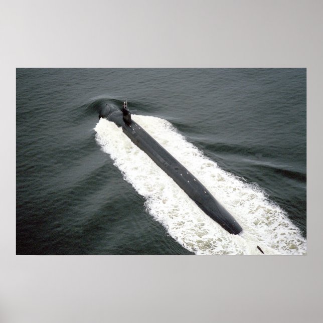 Affiches USS Nebraska (SSBN 739) (Devant)