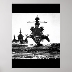 Affiches USS PENNSYLVANIA and battleship of_War Image