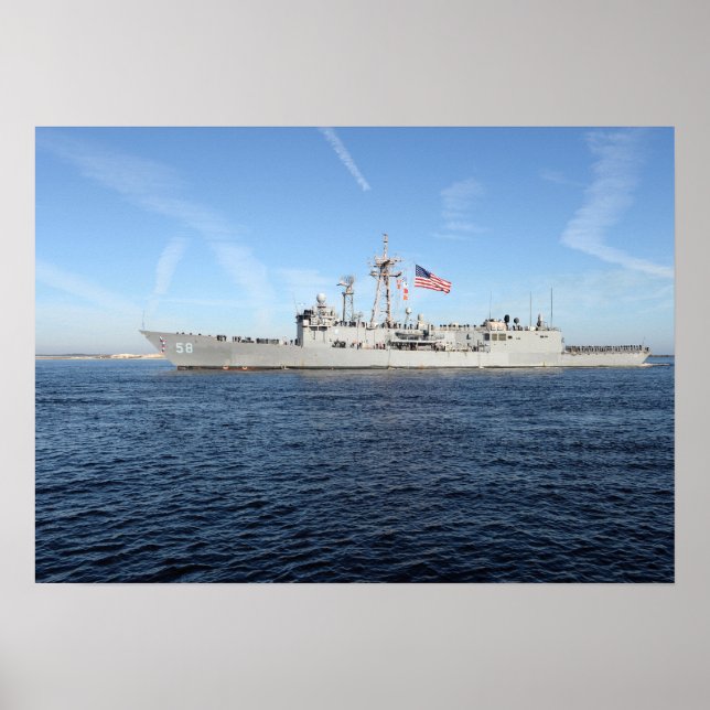 Affiches USS Samuel B. Roberts (FFG 58) (Devant)