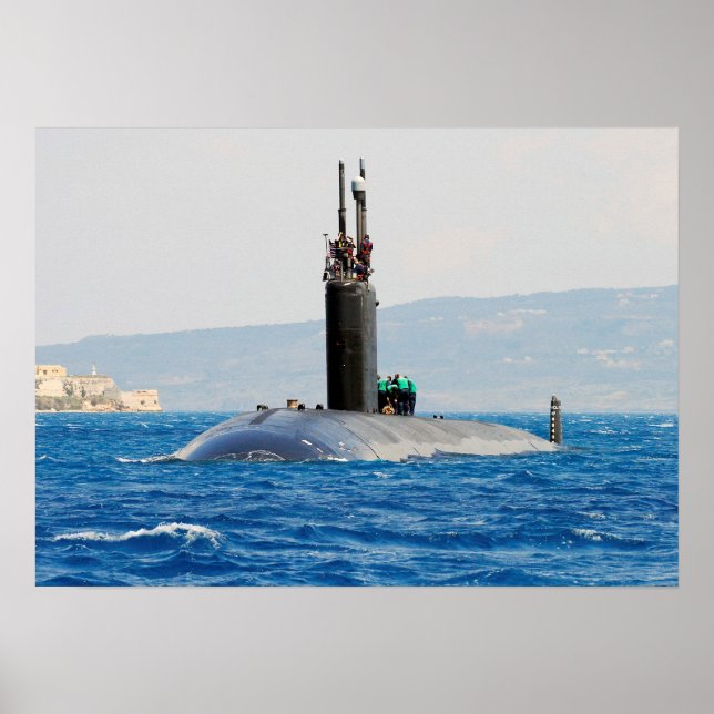 Affiches USS San Juan (SSN 751) (Devant)
