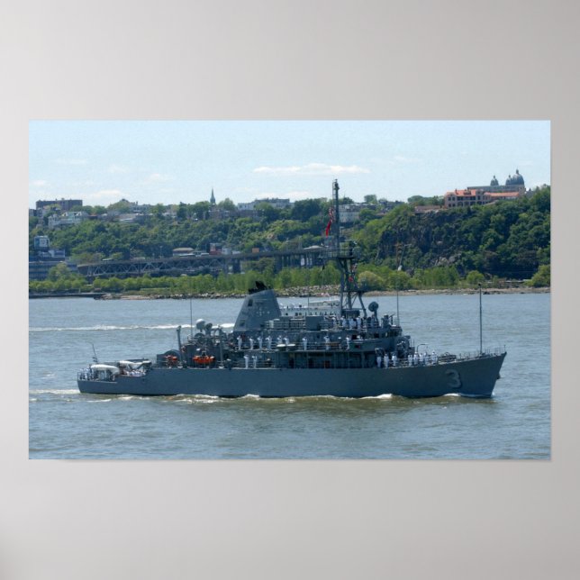 Affiches USS Sentry (MCM 3) (Devant)