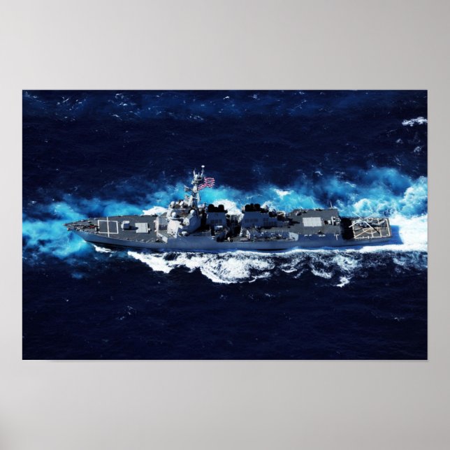Affiches USS Shoup (DDG 86) (Devant)