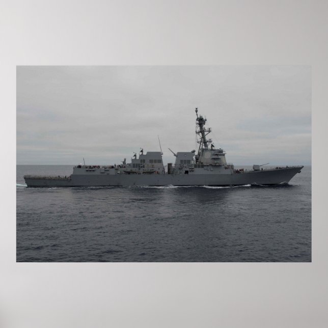 Affiches USS Sterett (DDG 104) (Devant)