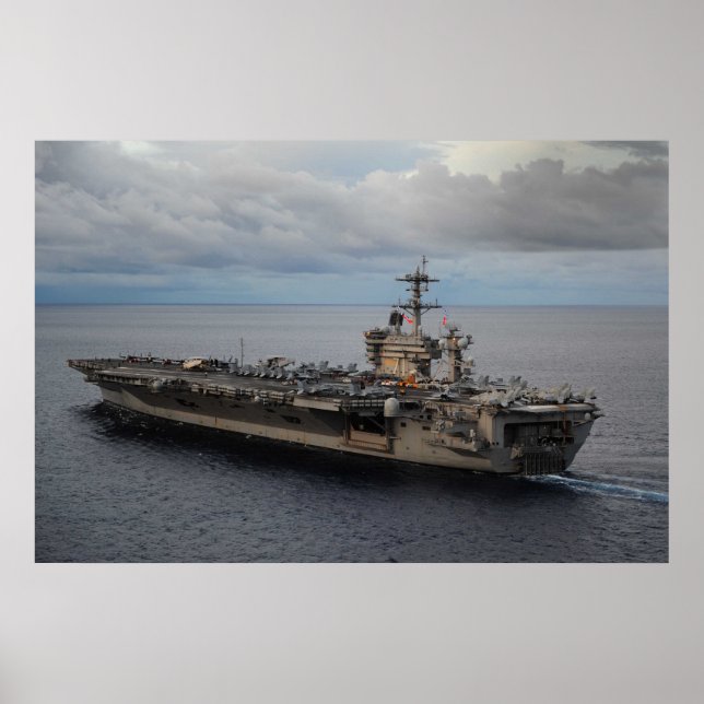 Affiches USS Theodore Roosevelt (CVN 71) (Devant)