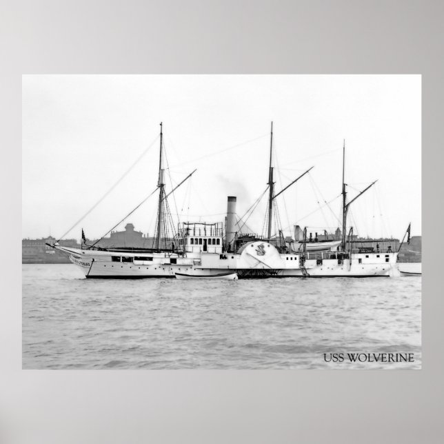 Affiches USS Wolverine (Devant)