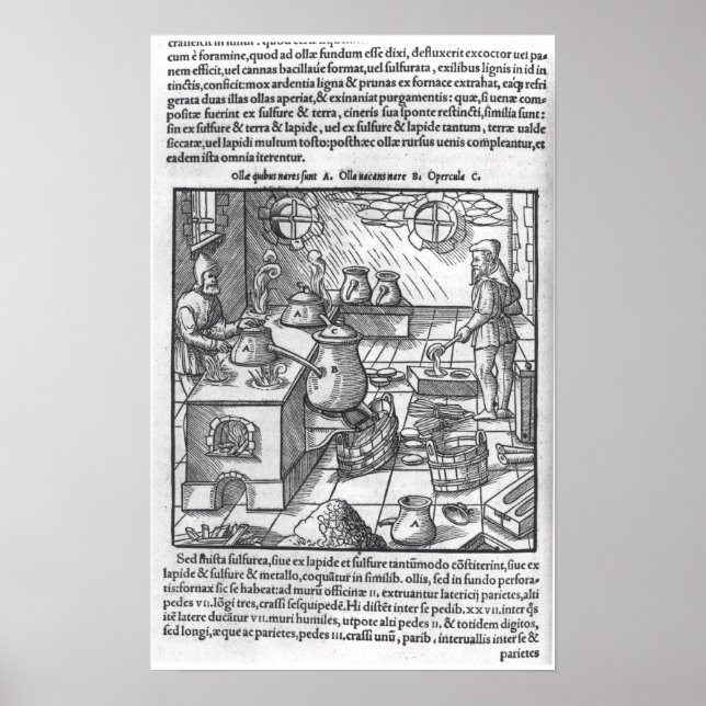 Affiches Utilisation du soufre (Devant)