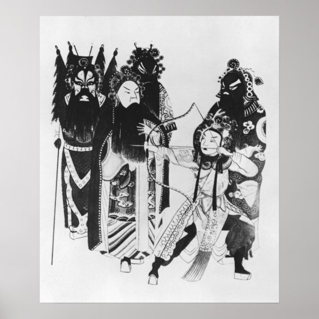 Affiches Utilisation d'un arc à la porte d'Yven (Devant)