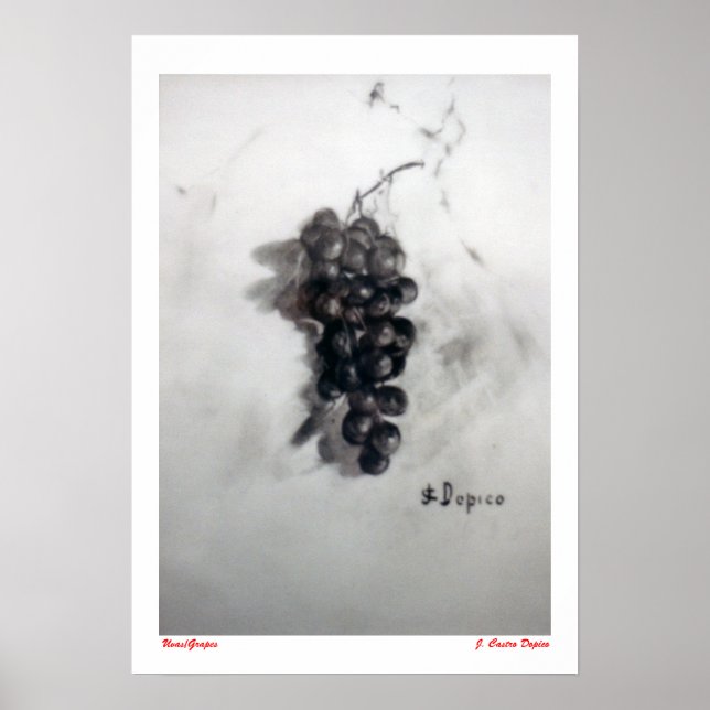 Affiches Uvas/raisins (Devant)