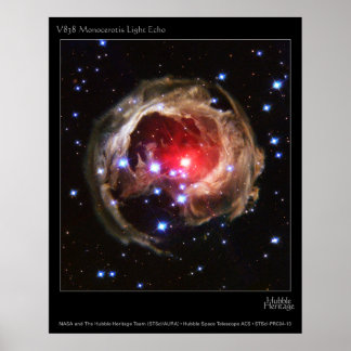 Affiches V838MonocerotisLightEcho-2004-10a