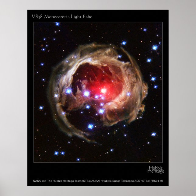 Affiches V838MonocerotisLightEcho-2004-10a (Devant)