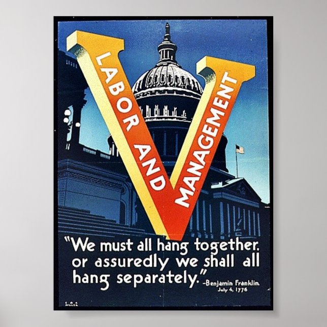 Affiches V Travail Et Gestion (Devant)