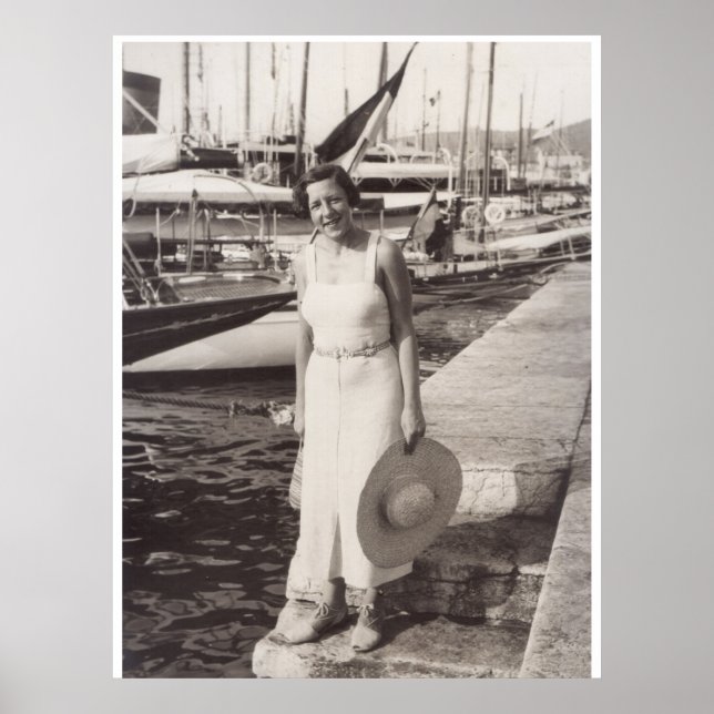 Affiches Vacances à Cannes, années 30 (Devant)