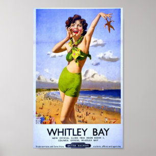 Affiches Vacances britanniques vintages British Rail de
