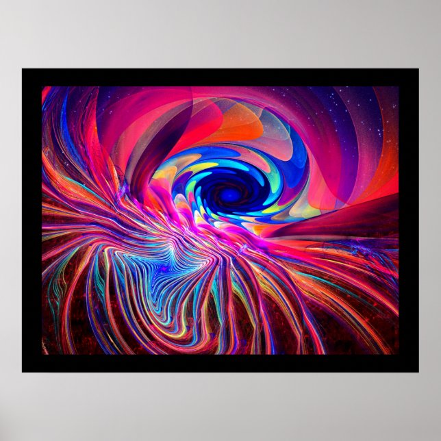 Affiches Vague de torsion (Devant)