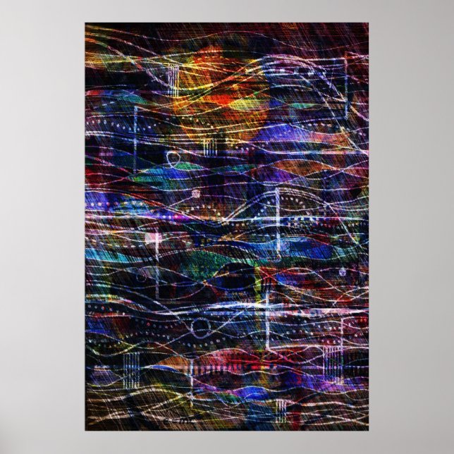 Affiches Vagues et particules (Devant)