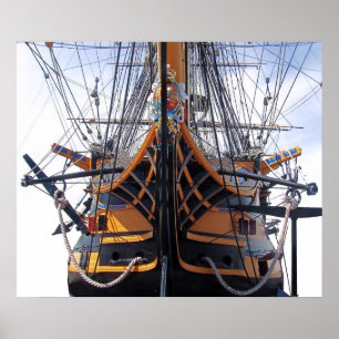 Affiches vaisseau de guerre[ Bow de la Victoire