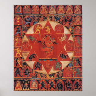 Affiches Vajravarahi Mandala