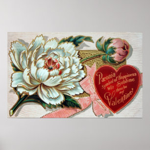 Affiches Valentine victorienne