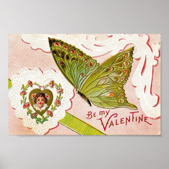 Affiches Valentine vintage (Devant)