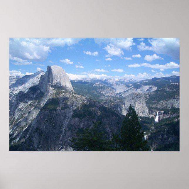 Affiches Vallée de Yosemite de Glacier Point (Devant)