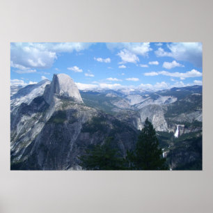 Affiches Vallée de Yosemite de point de glacier