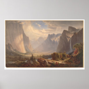Affiches Vallée de Yosemite, la Californie (0710A)